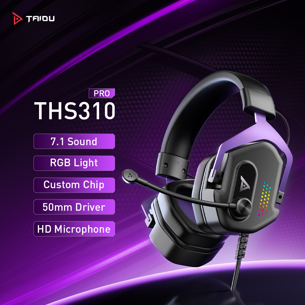 Gaming Console M20 Pro - Casque de jeu filaire TAIDU THS310