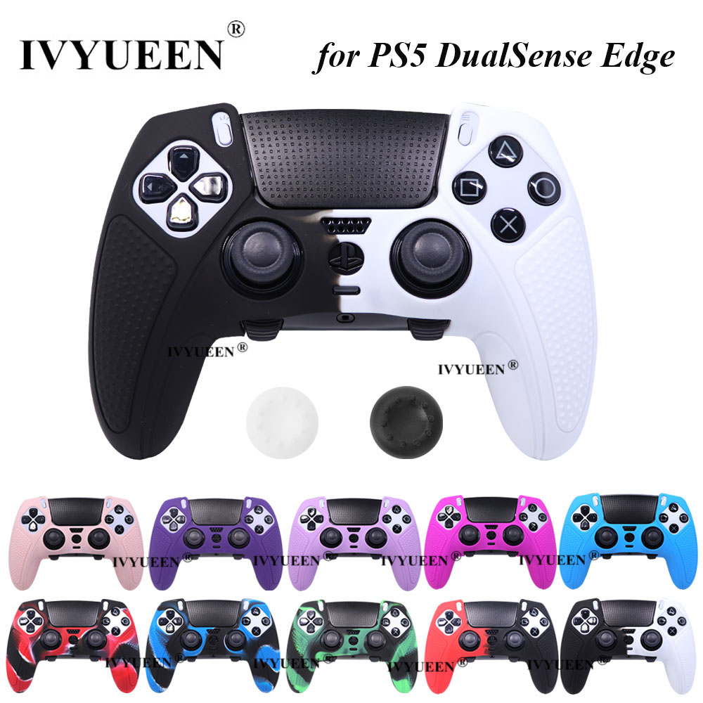 Sony Controller Dualsense Edge - IVYUEEN coque en caoutchouc souple en