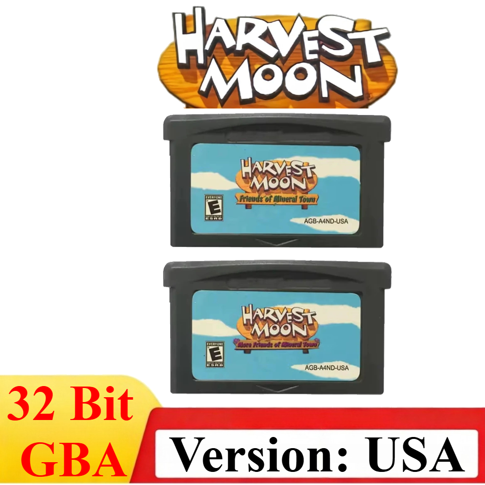 Gaming Console Video - Cartouche de jeu GBA/SP/DS USA Harvest