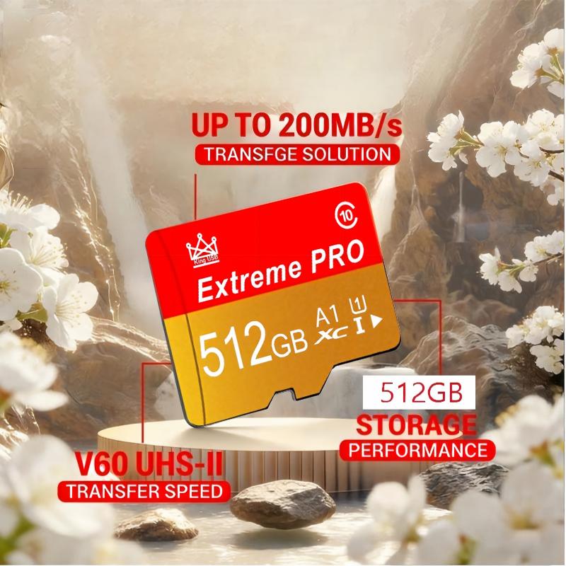 Gaming Console Phone - Cartes SD Premium 512 Go 256