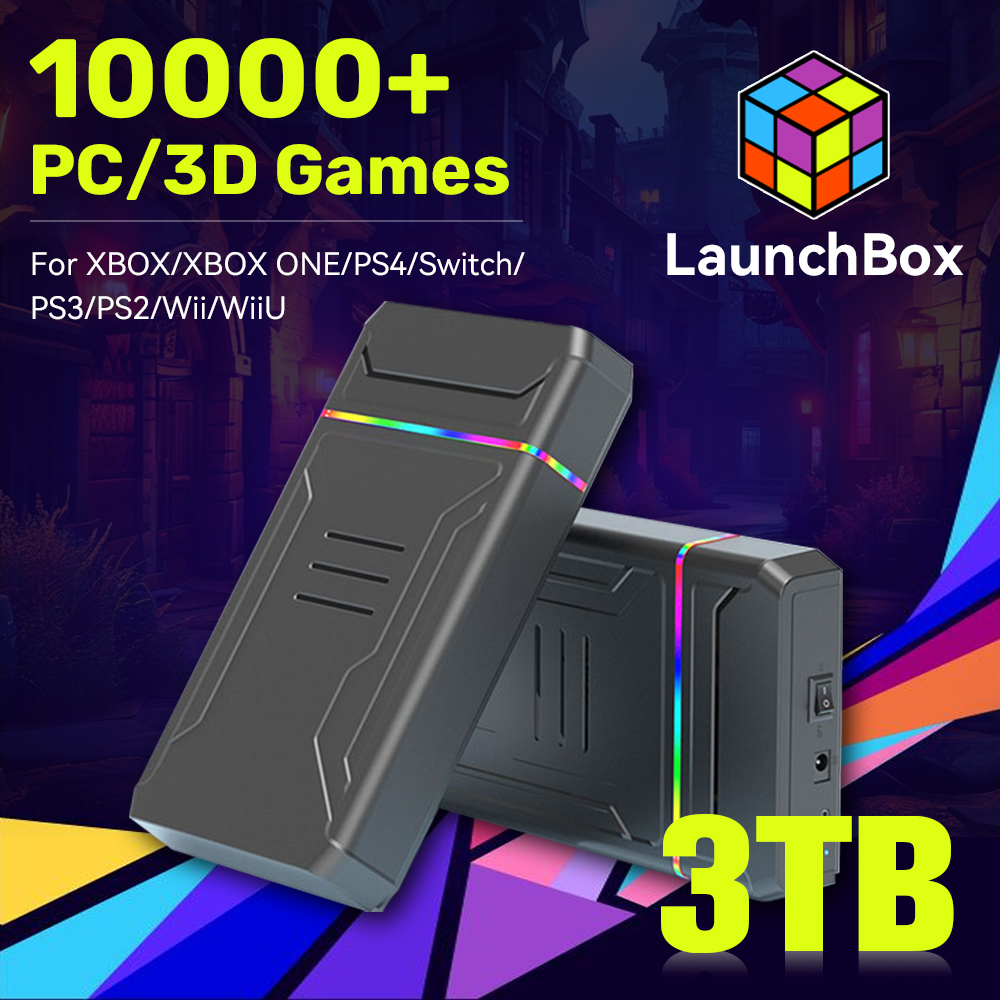 Gaming Console In Chinese - JMachen-Console de jeux vidéo Launchbox, 3