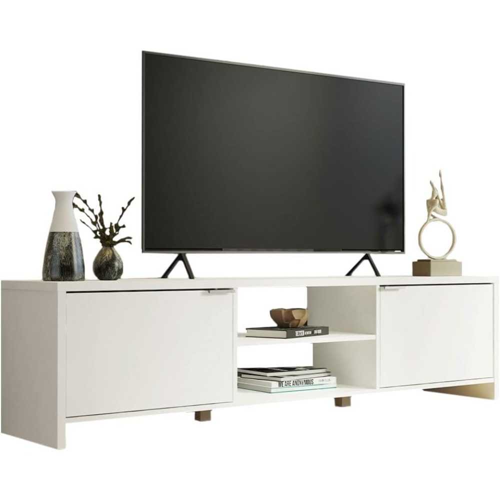 Gaming Console Entertainment Center - Support TV grande console multimédia avec