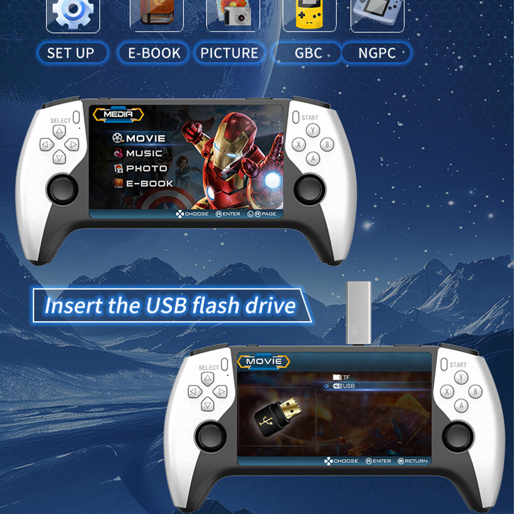 Nouvelle console de jeu portab - Gaming Console In Chinese avis et prix