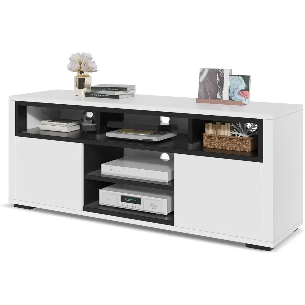 # Pour meuble TV LED moderne 5 - Gaming Console Entertainment Center avis et prix