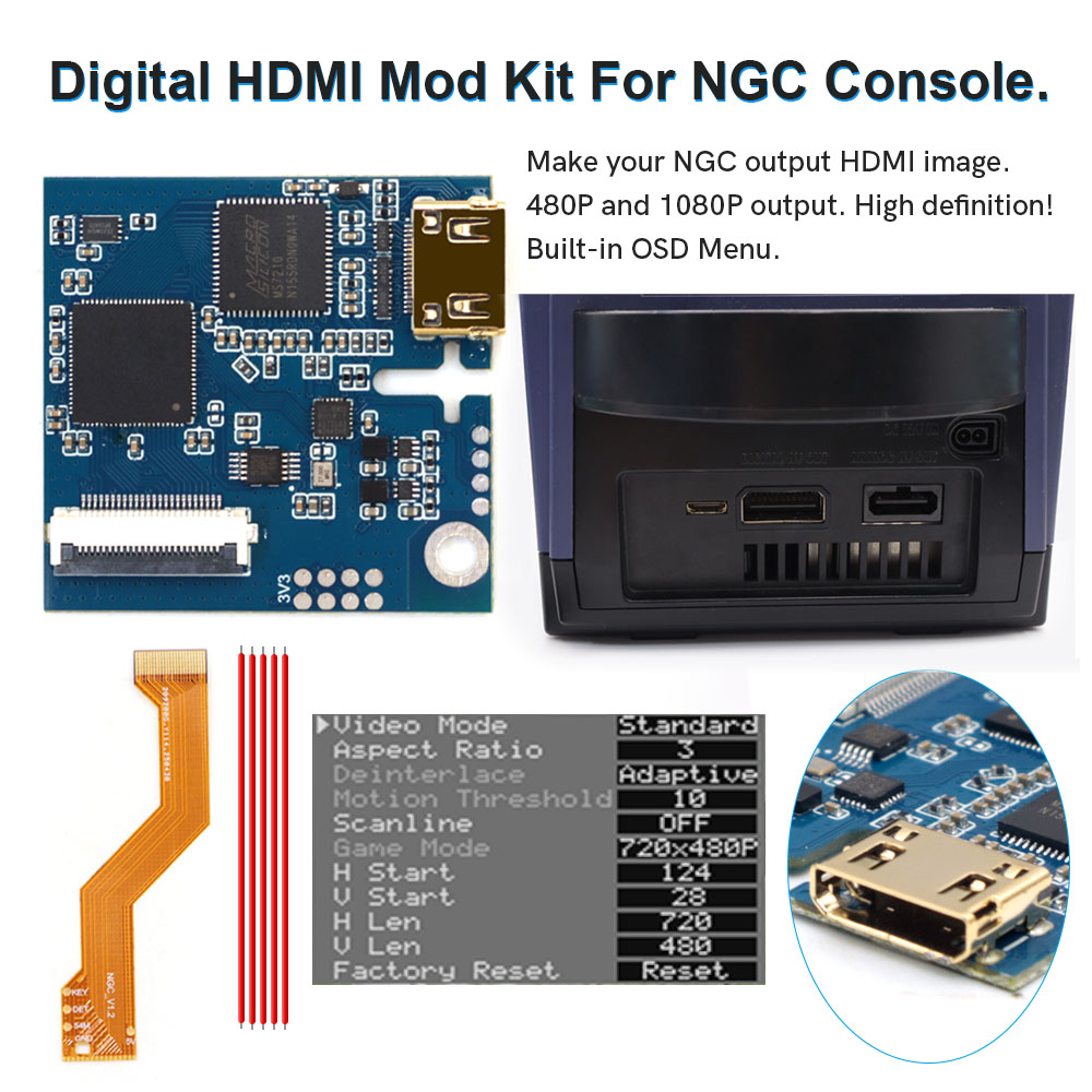 HISPEEDIDO 1080P kit TV numéri - Gaming Console All In One avis et prix