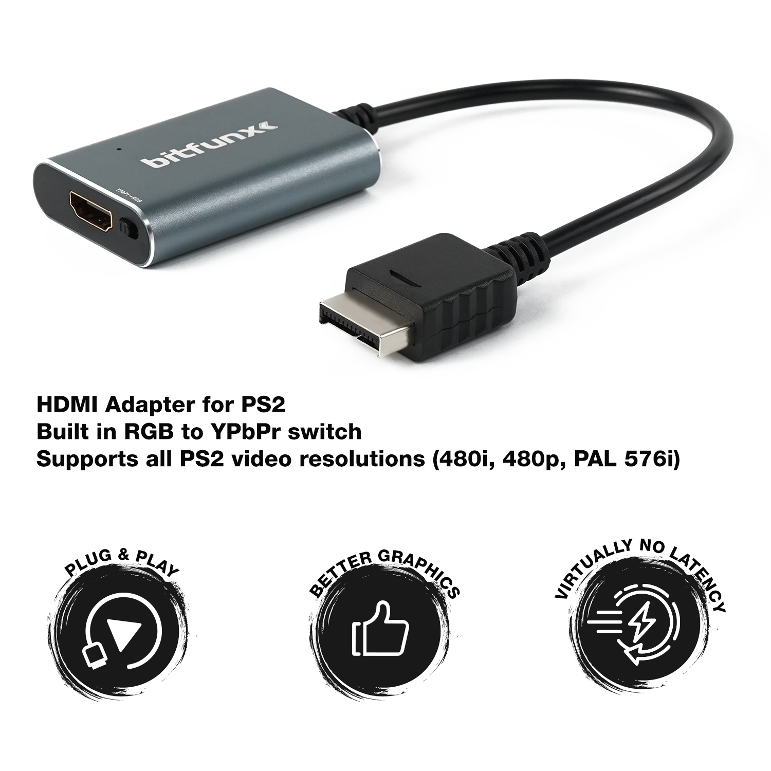 Bitfunx RGB/Component vers HDM - Gaming Console All In One avis et prix