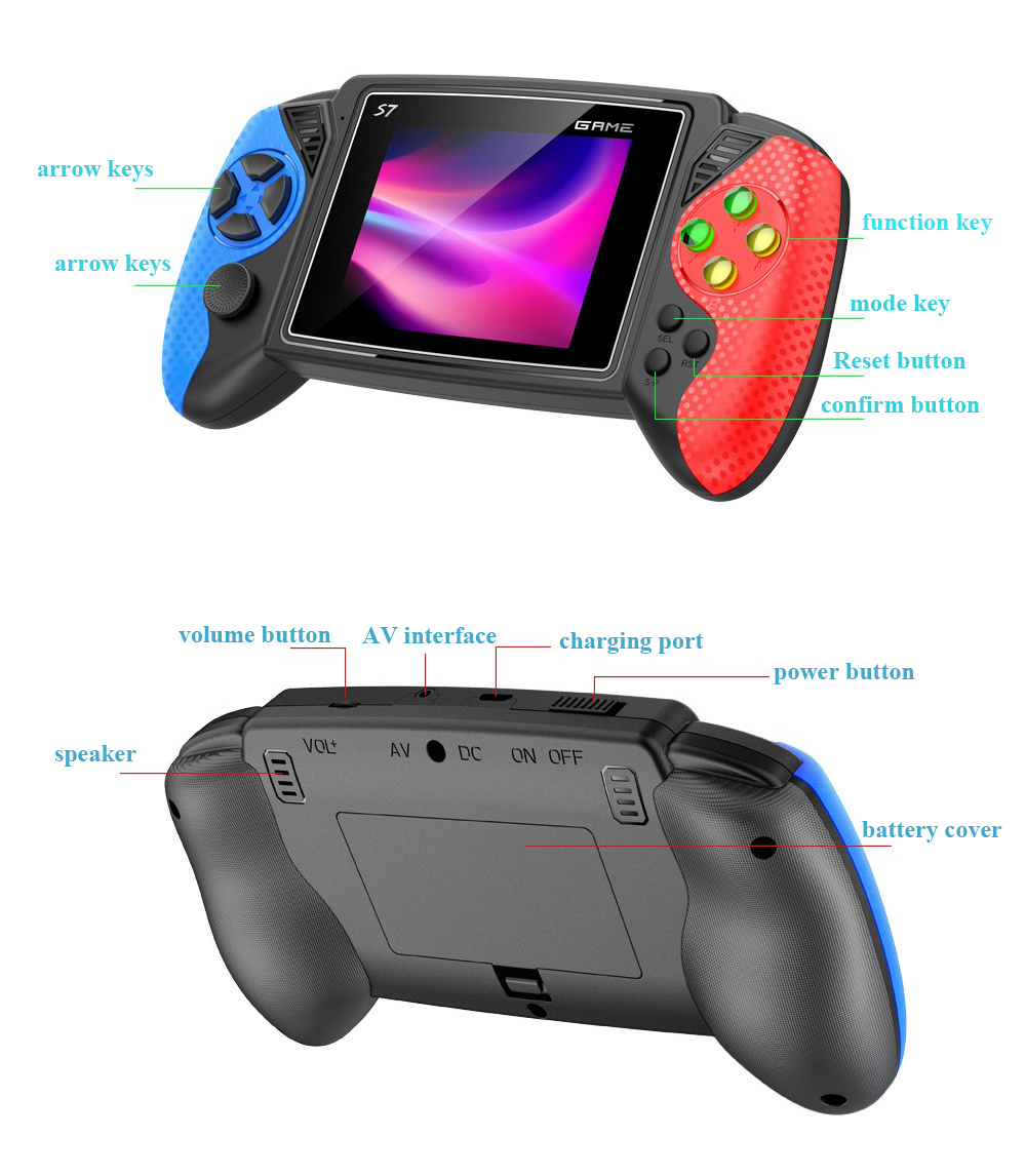 Console de jeu portable rétro  - Gaming Console In Chinese avis et prix