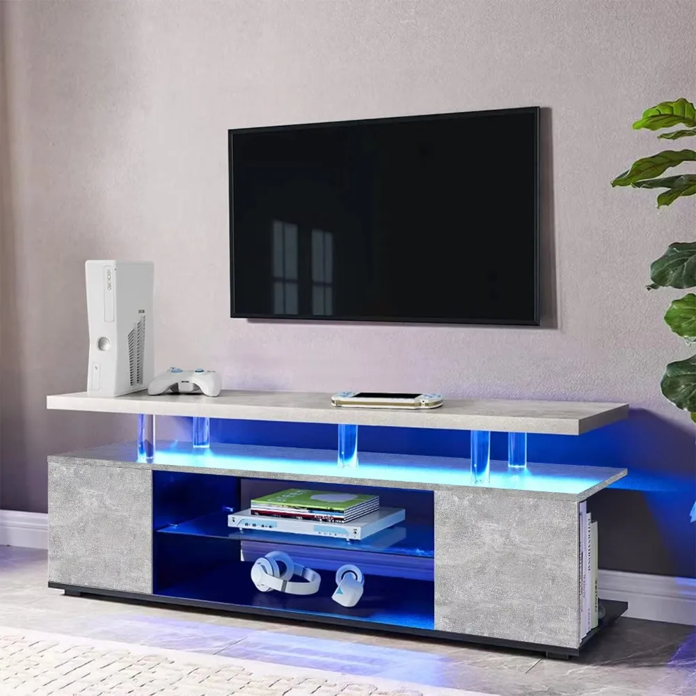 Meuble TV pour téléviseur 70 p - Gaming Console Entertainment Center avis et prix