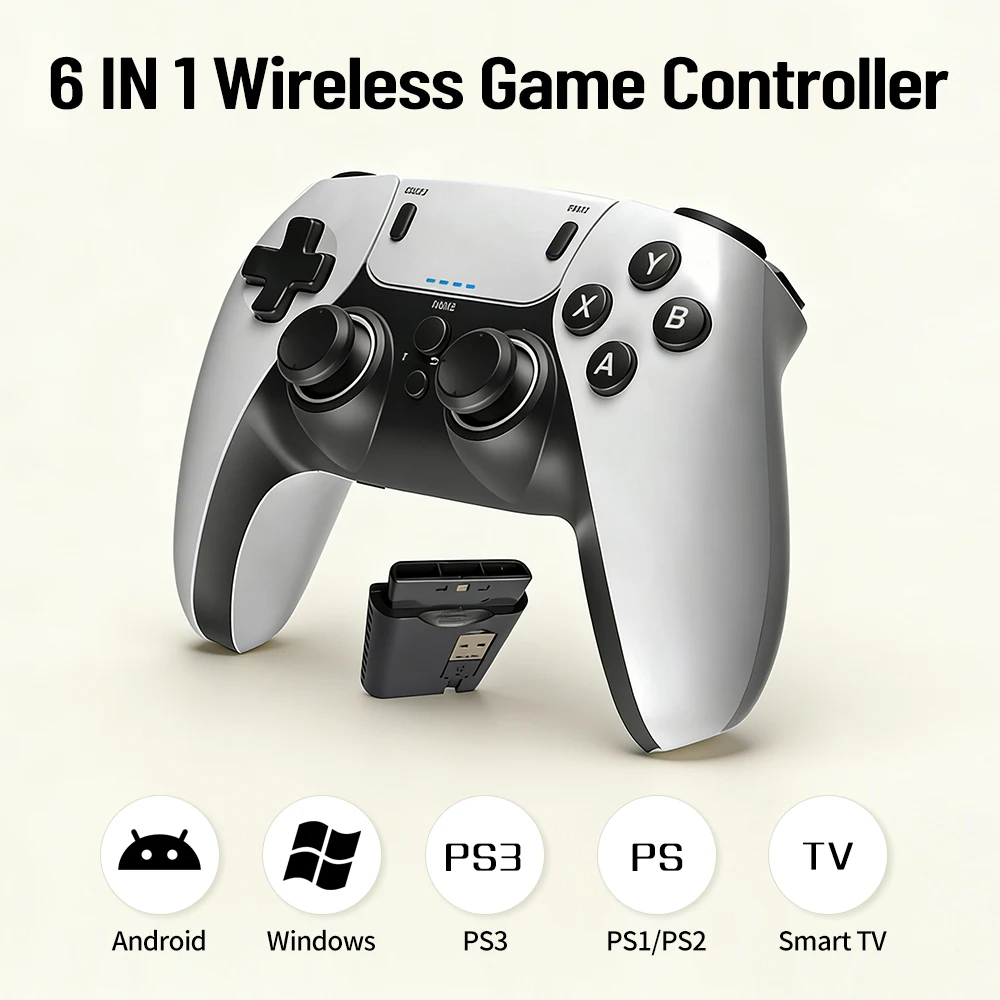 Manette de jeu à double vibrat - Gaming Console For Android Tv avis et prix