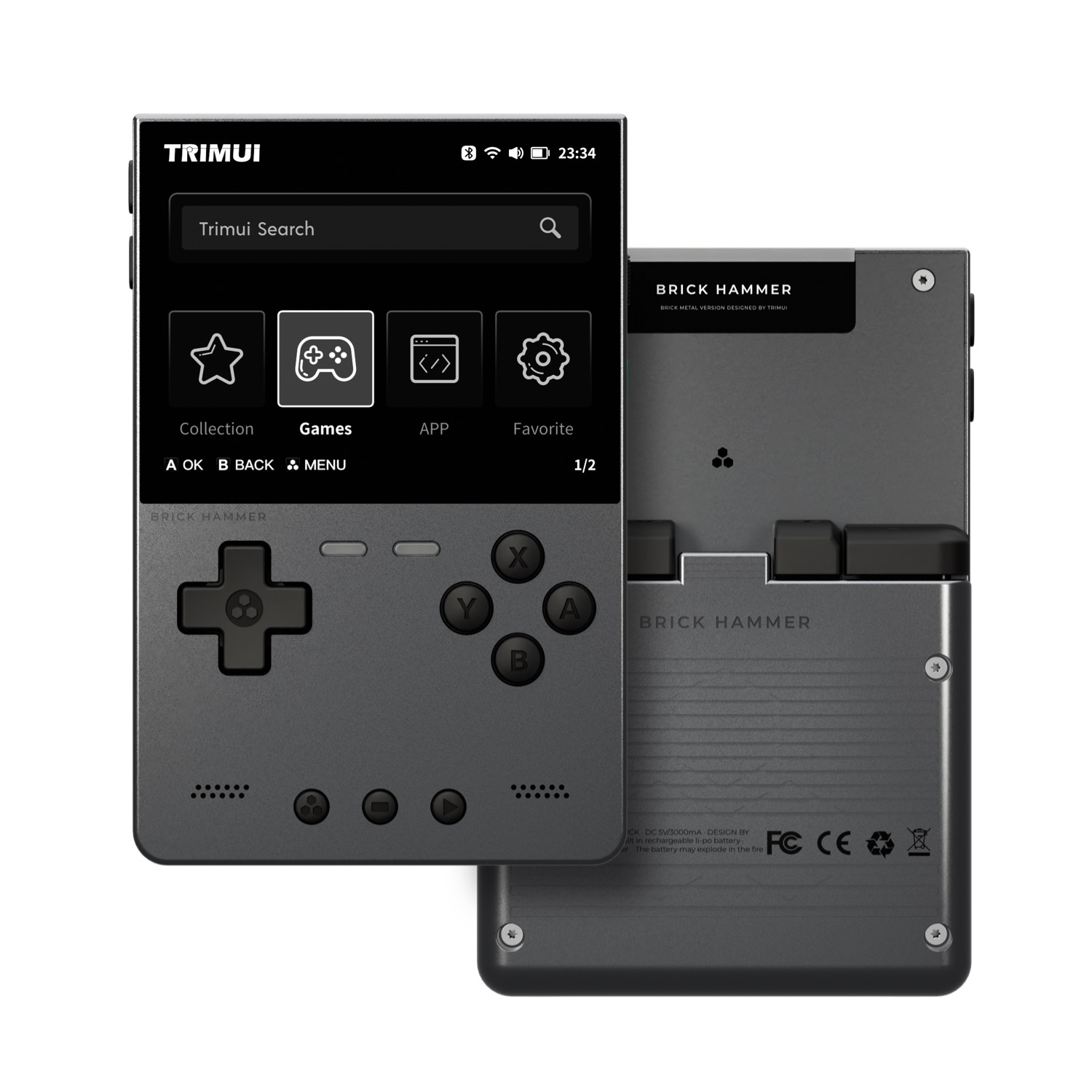 TRIMUI brique marteau rétro Co - Gaming Console Phone avis et prix