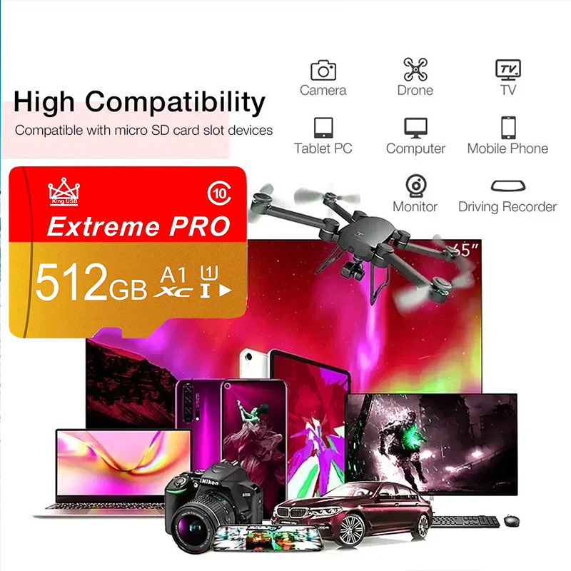 Carte mémoire durable 512 Go M - Gaming Console Phone avis et prix