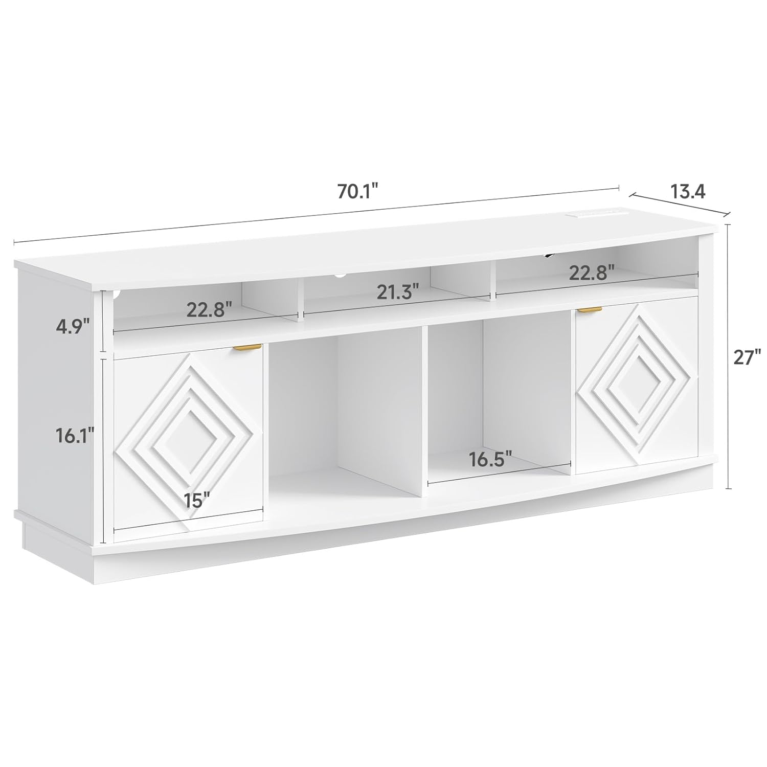 Support TV LED pour téléviseur - Gaming Console Entertainment Center avis et prix
