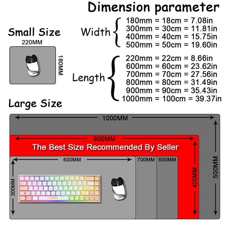 Tapis de souris HD Anime XXL B - Laptop Gaming Console avis et prix