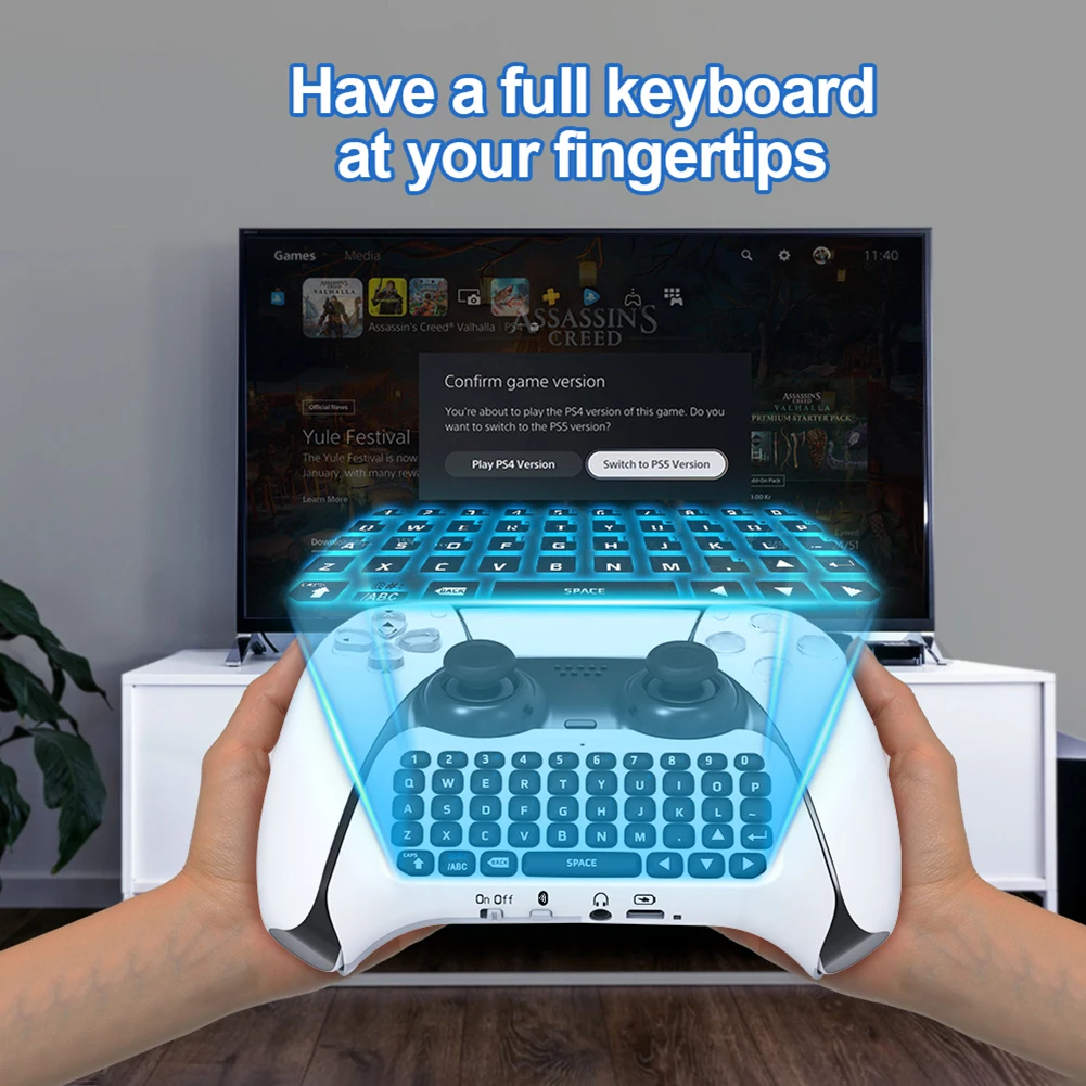 Pour Ps5 3.5mm clavier de jeu  - Sony Controller Dualsense avis et prix