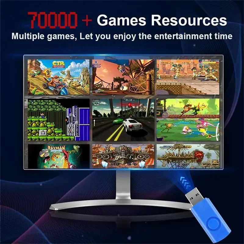 Console de jeu rétro 70000 + j - Gaming Console In Chinese avis et prix