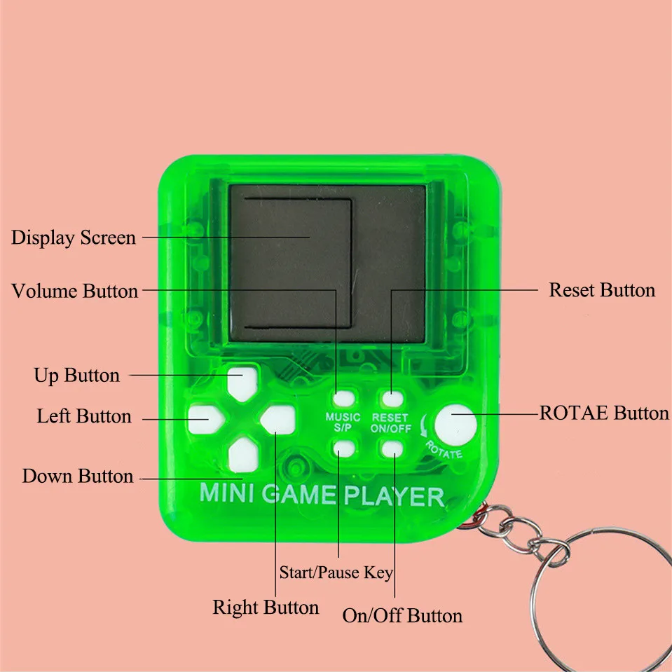 Mini joueurs de jeu portables  - Gaming Console 4 Year Old avis et prix