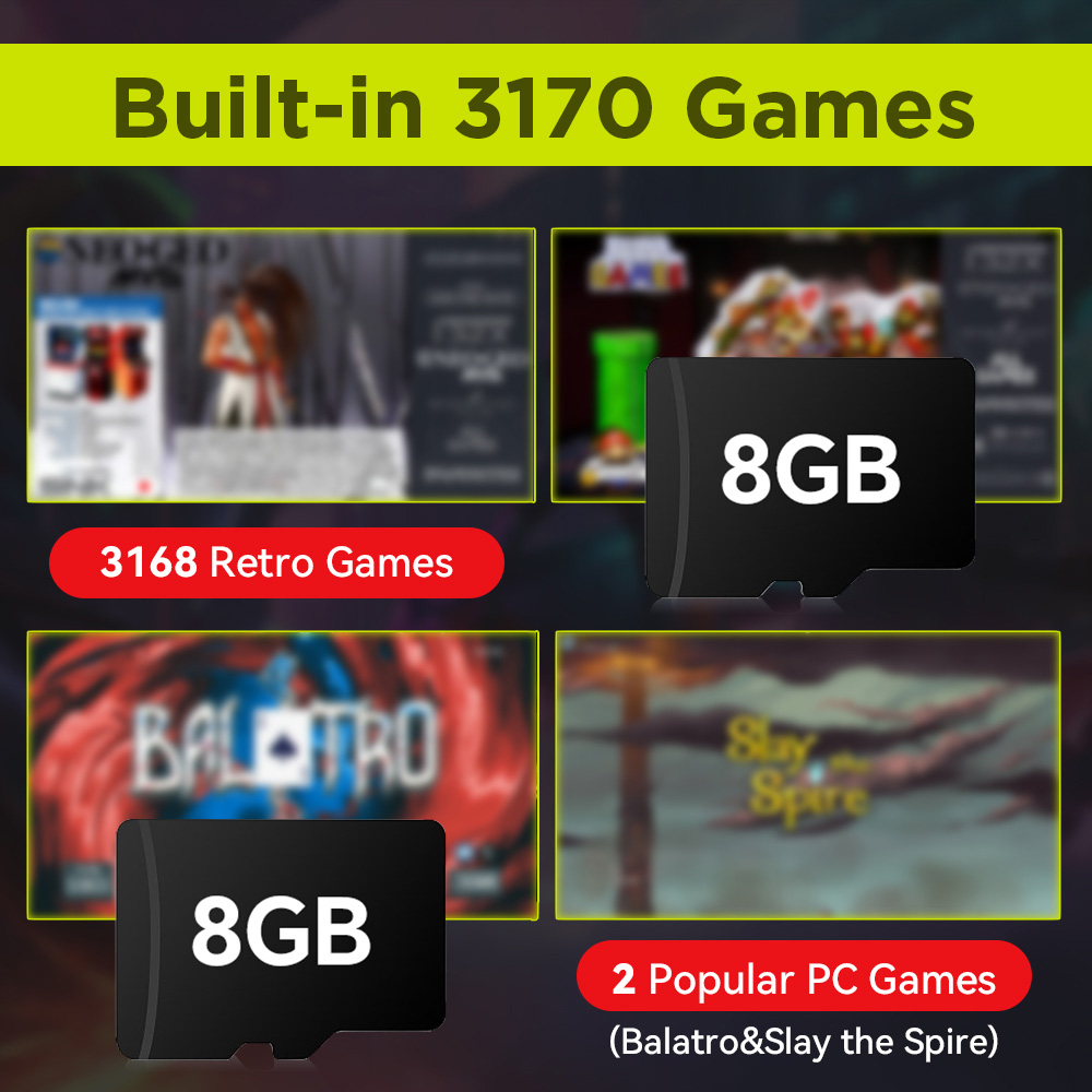 Carte de jeu TF de 8 go avec 3 - Laptop Gaming Console avis et prix