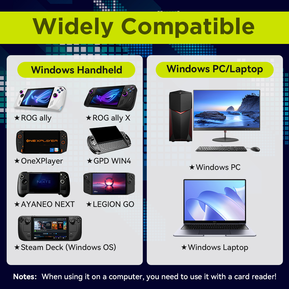Carte de jeu TF de 8 go avec 3 - Laptop Gaming Console avis et prix