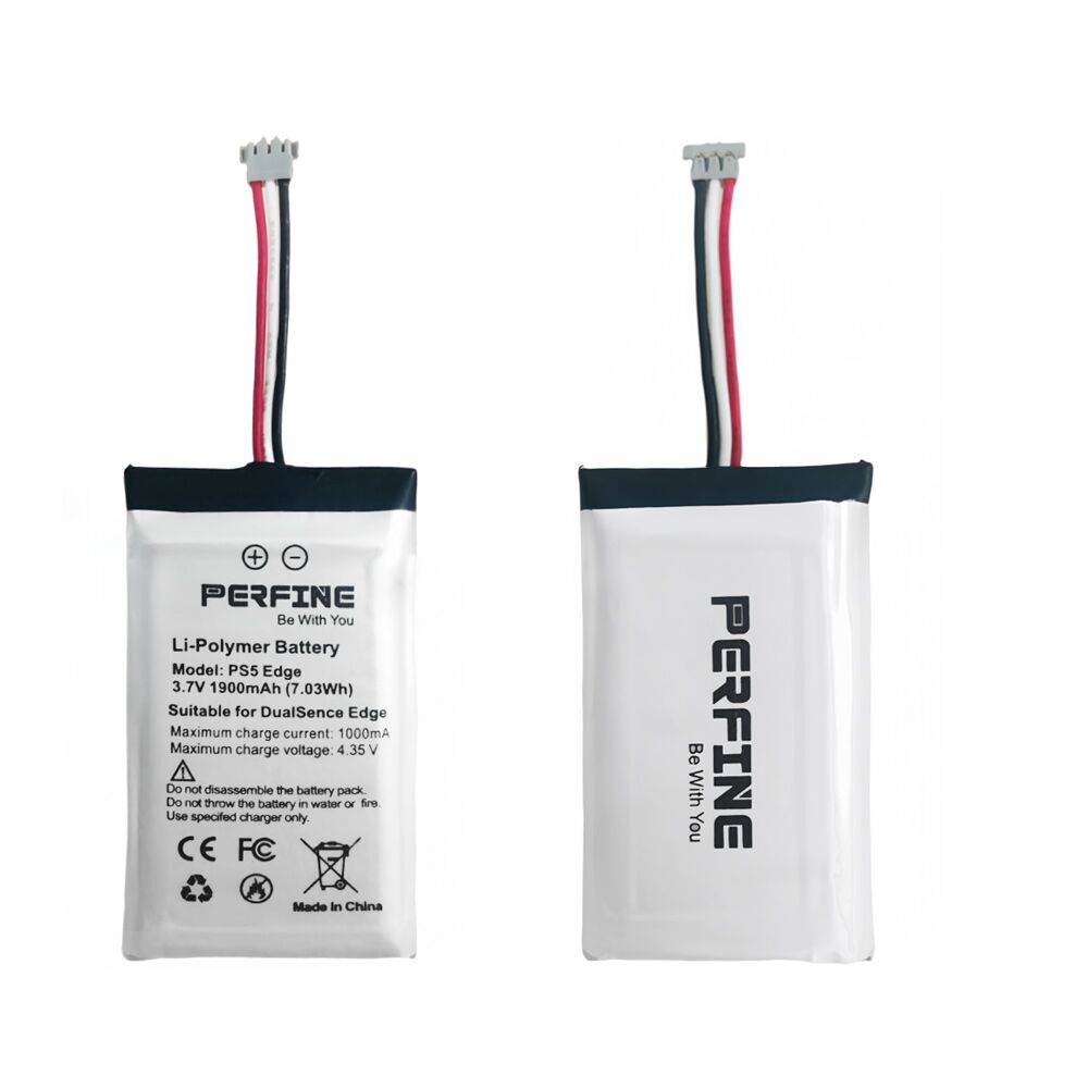 Perfine 1900mAh 2 pièces Batte - Sony Controller Dualsense Edge avis et prix