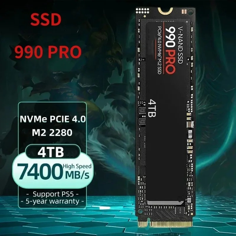 Disque SSD authentique 990 PRO - Laptop Gaming Console avis et prix