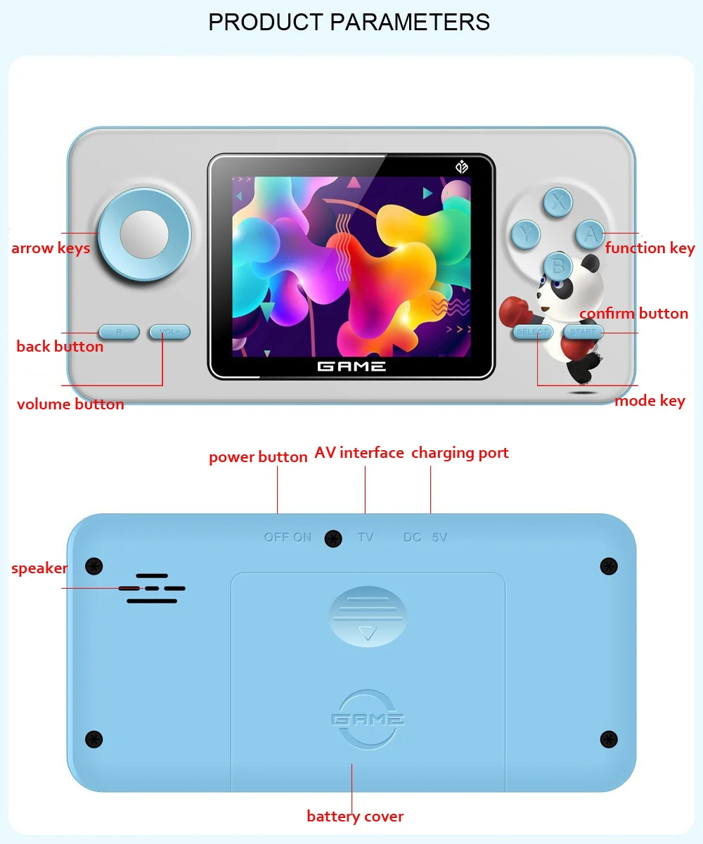 Nouvelle console de jeux vidéo - Gaming Console 4 Year Old avis et prix